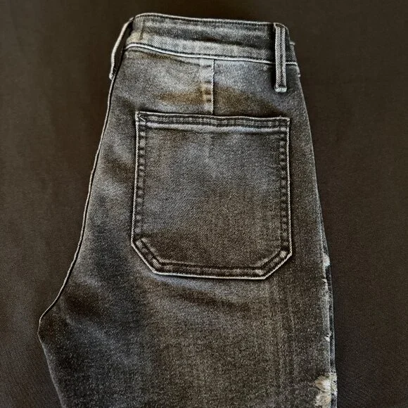 Driftwood Farrah Embroidered Flare Jeans Sz 27